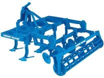  Žaislinė priekaba Bruder Disc Cultivator 02329, 1:16, mėlyna sp.