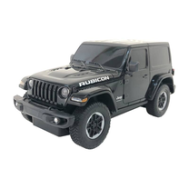  Rc automobilis Rastar Wrangler JL, 1:24, juoda sp.