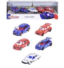  Automobilių rinkiniai Majorette French Touch, balta sp./mėlyna sp./raudona sp.