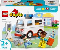 Konstruktorius LEGO® Duplo Greitoji pagalba ir vairuotojas 10447, 19 vnt.