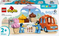 Konstruktorius LEGO® DUPLO® Bluey Išvyka į ledainę su Bluey 10458, 22 vnt.