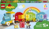 Konstruktorius LEGO® DUPLO® Mano pirmasis skaičių traukinys – išmok skaičiuoti 10954, 23 vnt.