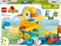 Konstruktorius LEGO® DUPLO® Gyvūnai ant ratukų „trys viename“ 10448, 58 vnt.