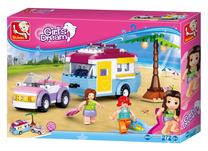 Konstruktorius Sluban Sluban Girl's Dream Beach Holiday M38-B0606, 272 vnt.