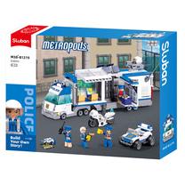 Konstruktorius Sluban Police Metropolis M38-B1219, įvairių spalvų