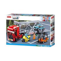 Konstruktorius Sluban Car Transporter M38-B0880, 542 vnt.