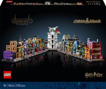Konstruktorius LEGO® Harry Potter™ Skersinio skersgatvio burtininkų parduotuvės 76444, 2750 vnt.