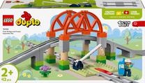 Konstruktorius LEGO® Duplo Traukinuko tilto ir bėgių papildomas rinkinys 10426