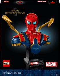 Konstruktorius LEGO® Marvel Geležinio Žmogaus voro biustas 76326, 379 vnt.