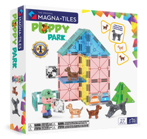 Magnetinis konstruktorius Magna-Tiles Šuniukų parkas, 27 vnt.