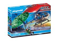 Konstruktorius Playmobil City Action Policijos misija: parašiutininko gaudynės 70569