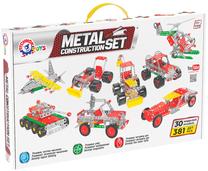 Konstruktorius Technok Metal Set 4364, 381 vnt., įvairių spalvų