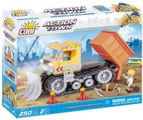 Konstruktorius Cobi Action Town Caterpillar buldozeris, 250 vnt.