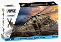 Konstruktorius Cobi Armed Forces Sikorsky UH-60 Black Hawk, 928 vnt., ruda sp.