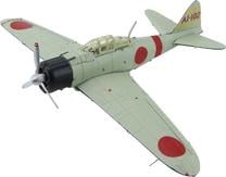 Konstruktorius, lėktuvas Mitsubishi A6M Zero, 29 vnt., balta sp.