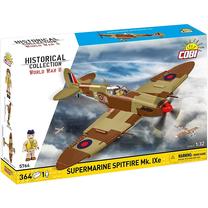 Konstruktorius, lėktuvas Cobi Historical Collection Supermarine Spitfire Mk IXe 5764, 364 vnt., ruda sp.