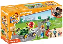 Konstruktorius Playmobil Duck On Call Greitosios pagalbos veiksmas: padėk lenktynininkui 70919