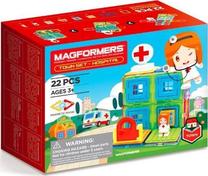Magnetinis konstruktorius Magformers Town Set Hospital 717006, 22 vnt.
