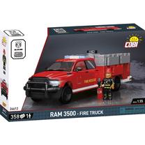 Konstruktorius Cobi RAM 3500 Gaisrinės automobilis 24612, 358 vnt.