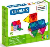 Magnetinis konstruktorius Magformers Tileblox Vaivorykštė 1030002, 20 vnt.