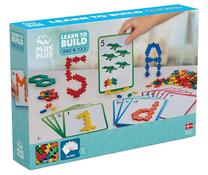 Konstruktorius Plus Plus Learn To Build ABC & 123, 600 vnt., įvairių spalvų