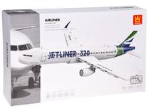 Konstruktorius, lėktuvas Wange Jetliner 320, 133 vnt., balta sp.