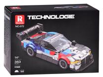 Konstruktorius, automobilis Technologie Supercar, 363 vnt., įvairių spalvų