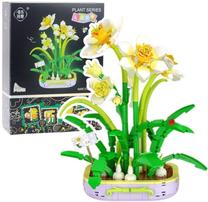 Konstruktorius Lean Toys Plant Series Narcissus, 623 vnt., įvairių spalvų
