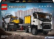 Konstruktorius LEGO® Technic Sunkvežimis Volvo FMX ir elektrinis ekskavatorius Volvo EC230 42175, 2274 vnt.