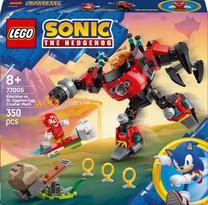 Konstruktorius LEGO® Sonic The Hedgehog Knuckles prieš Dr. Eggman robotą Egg Crusher 77005, 350 vnt.