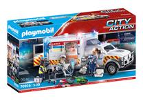 Konstruktorius Playmobil City Action Gelbėjimo Transporto Priemonės: Greitoji Pagalba 70936