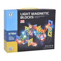 Magnetinis konstruktorius Light ZA5250, 49 vnt., įvairių spalvų