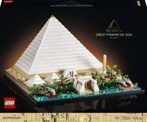 Konstruktorius LEGO Architecture Didžioji Gizos piramidė 21058, 1476 vnt.
