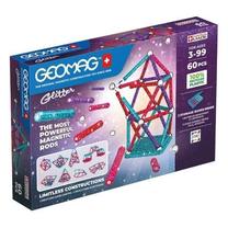 Magnetinis konstruktorius Geomag Magnetic Blocks Blizgučiai G536, 60 vnt.