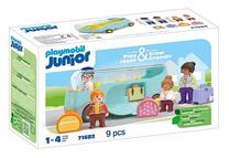 Konstruktorius Playmobil Junior Oro uosto pervežimo autobusiukas 71682, 9 vnt.
