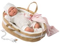 Lėlė - kūdikis Llorens 74044, 42 cm, ruda sp.