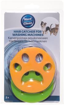 Plaukų rinkiklis skalbyklei Nord Clean Hair Catcher, žalia sp./oranžinė sp.