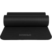 Kilimėlis fitnesui ir jogai Springos YG0005, juoda sp., 180 cm x 60 cm x 1 cm