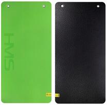 Kilimėlis fitnesui ir jogai HMS MFK01, juoda sp./žalia sp., 110 cm x 55 cm x 1.5 cm