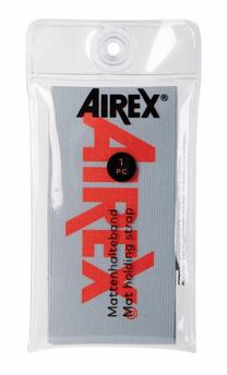 Dirželis aerobikos kilimėliui Airex, sidabro sp./raudona sp., 57 cm x 6.5 cm