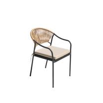 Lauko kėdė Domoletti CFC-KESKO3, rusva sp., 61 cm x 55.5 cm x 84.5 cm