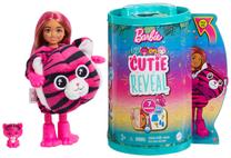 Lėlė Mattel Barbie Cutie Reveal Chelsea Tiger HKR15, 12 cm, įvairių spalvų