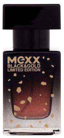 Tualetinis vanduo Mexx Black & Gold Limited Edition, 15 ml
