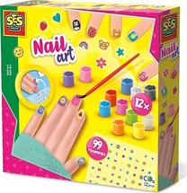 Nagų dekoravimo rinkinys vaikams SES Creative Nail Art 14159