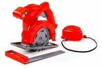 Žaislinis meistro įrankis, pjūklas Polesie Tool Set 9902, raudona sp./pilka sp.