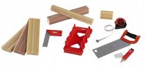 Žaislinis meistro įrankių rinkinys, - Little Tikes Creative Construction Measure & Cut, ruda sp./raudona sp./pilka sp.