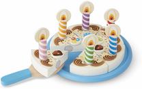 Žaisliniai virtuvės reikmenys, torto rinkinys Melissa & Doug Birthday, įvairių spalvų