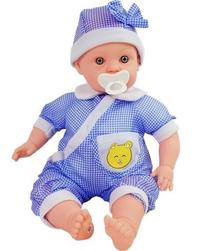 Lėlė - kūdikis Lean Toys Baby Kid LT7085 LT7085, 45 cm, įvairių spalvų