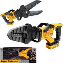 Žaislinis meistro įrankis, žirklės Trifox Power Tools, geltona sp./pilka sp.