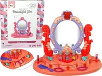 Žaislinis grožio rinkinys Lean Toys Beautiful Girl Glam Table